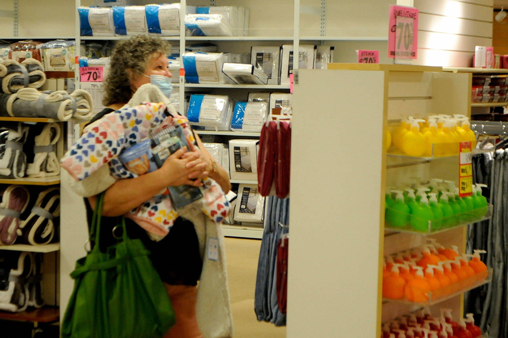 Ethel Endicott of Sequim has shopped at JCPenney for years and said she’s sad the store is closing. (Matthew Nash/Olympic Peninsula News Group)