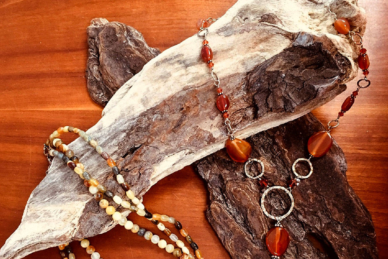 Georgeanne Muse's jewelry will be featured in June by the Port Ludlow Art League