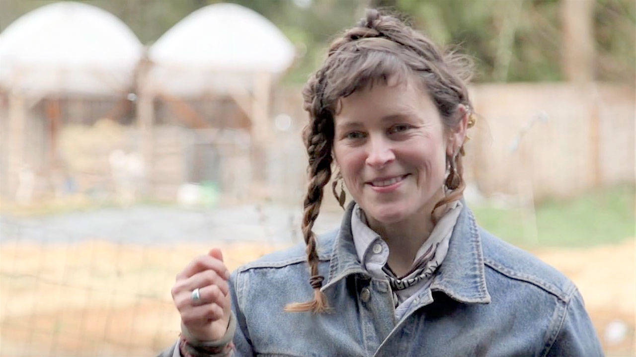 Shaelee Evans of Goodness Tea, an herb farm based in Sequim, is among the vendors at farmers markets in Sequim and Chimacum. The Chimacum market opens for the season this Sunday. (Photo courtesy of Whaleheart Productions)
