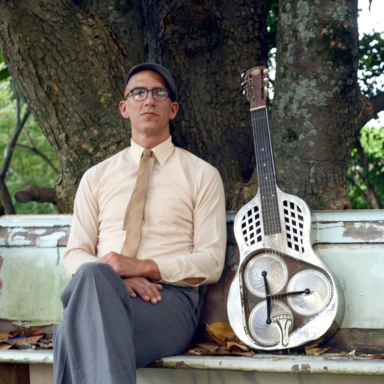 Douglas Francisco brings his band, the Shaky Barbers, to Marrowstone Vineyards’ outdoor stage Saturday evening. (Photo courtesy of Douglas Francisco)