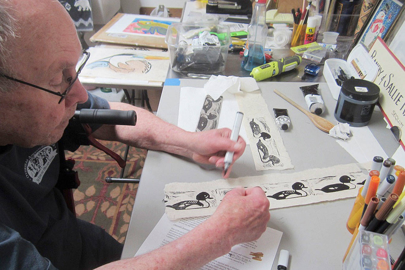 Randy Radock is the featured artist at the Harbor Art Gallery in July and August.