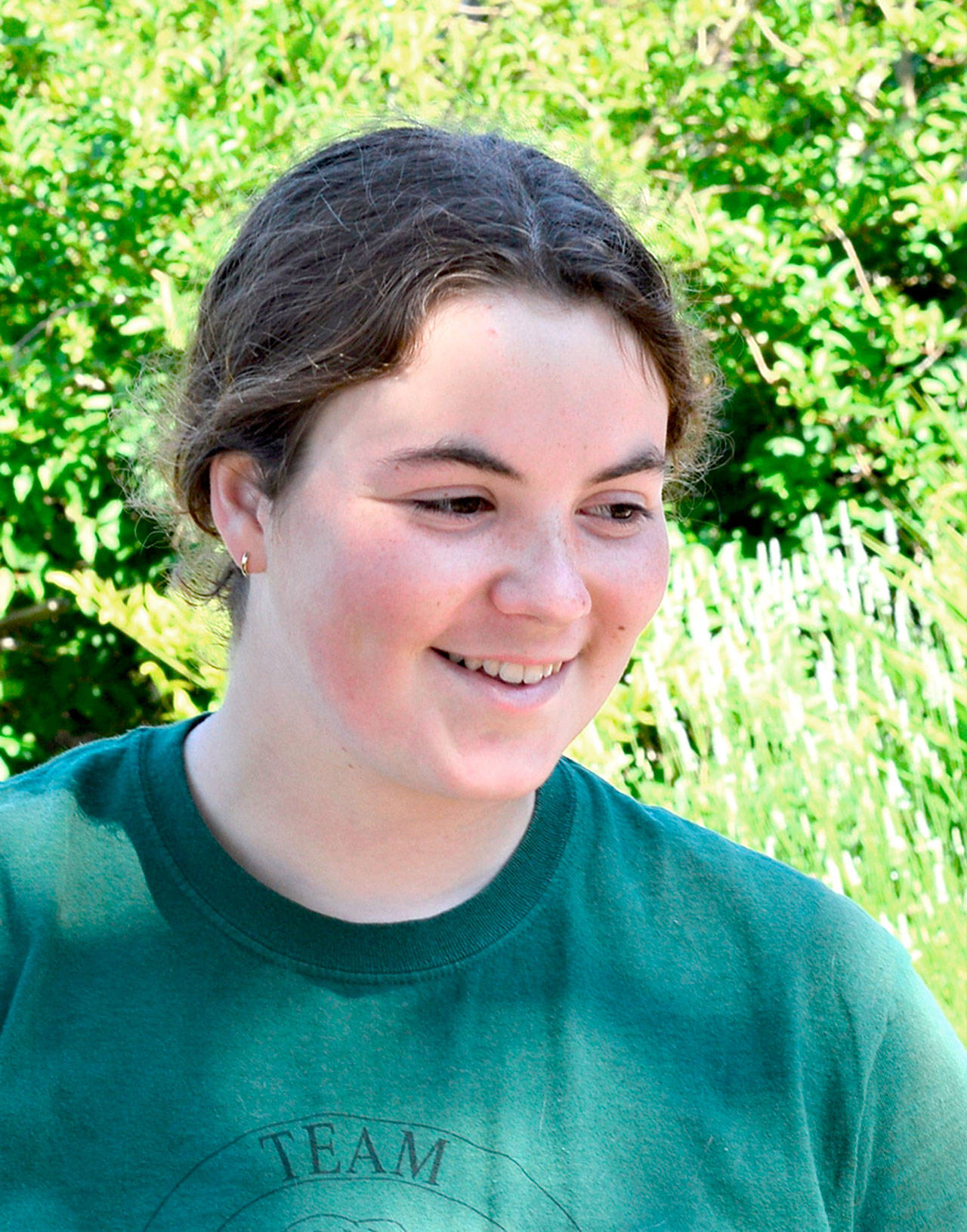 Akeyla Behrenfeld rowed the Seventy48 solo this June. (Diane Urbani de la Paz/Peninsula Daily News)