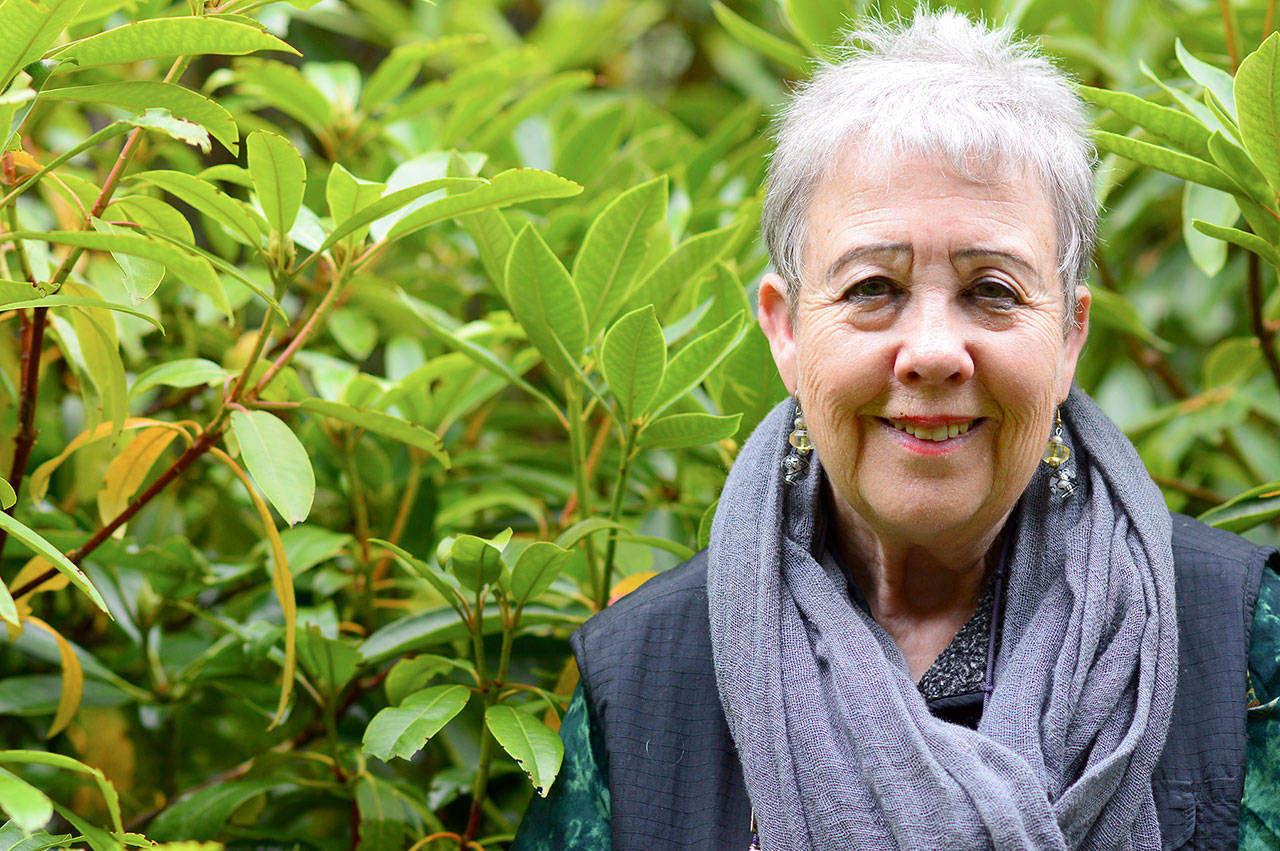 Tess Gallagher is among the poets to appear at Sunday’s reading in Railroad Bridge Park. (Diane Urbani de la Paz/Peninsula Daily News)