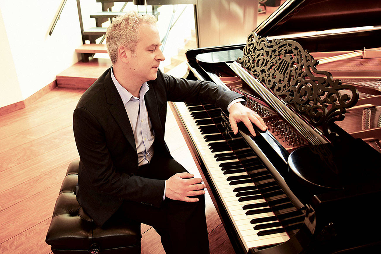 Jeremy Denk, a MacArthur “genius” grant winner, is among the guest artists at this month’s Music on the Strait festival. His performances will be available for free via live streaming. (Photo courtesy of Music on the Strait)