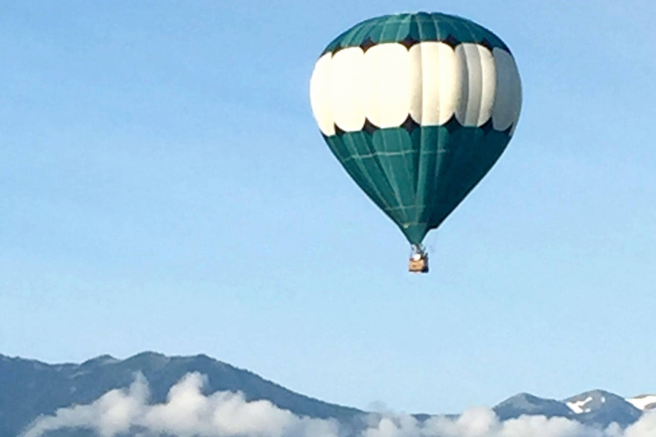 Captain-Crystal Stout of Morning Star Balloon Co. was planning to offer hot air balloon rides during FairWinds Winery’s Augtoberfest event this Saturday. (Photo courtesy of Captain-Crystal Stout)