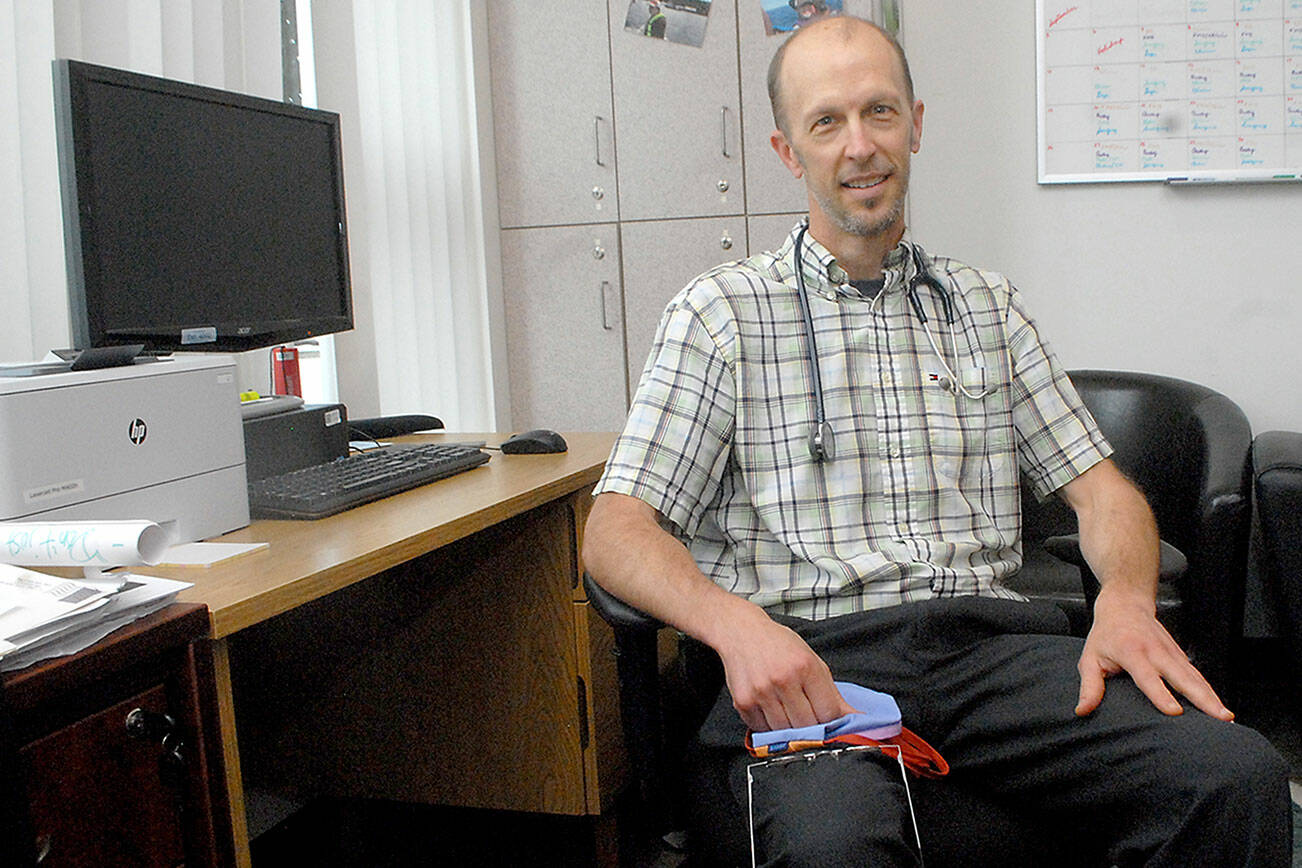 Keith Thorpe/Peninsula Daily News
Dr. Ned Hammar