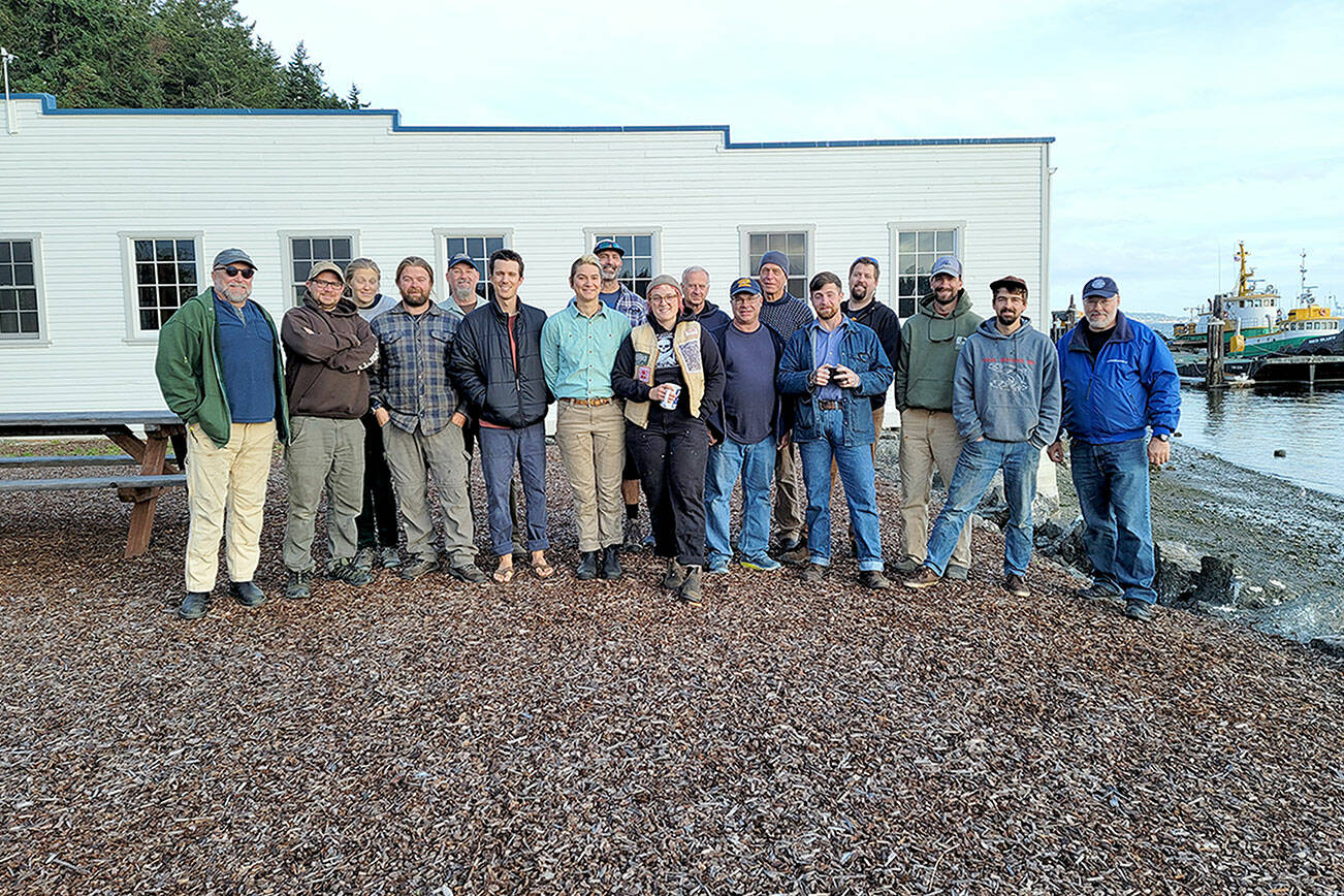 Pictured, from left to right, are David Parker, Chris Mullin, Sarah Rea, Mo Gibson, Tim James, Simon Leach, Lou Geraghty, Chad DeLong, Emily Perkins, Rich Fitzpatrick, Perry Chappano, Dana Pope, Jack Sincevich, Jordan Primus, Ned Flash, Trevor Warren and Kevin Ritz.