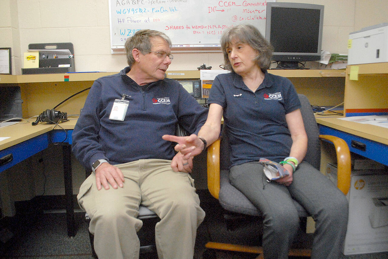 Bruce and Kathleen Reiter (Keith Thorpe/Peninsula Daily News)