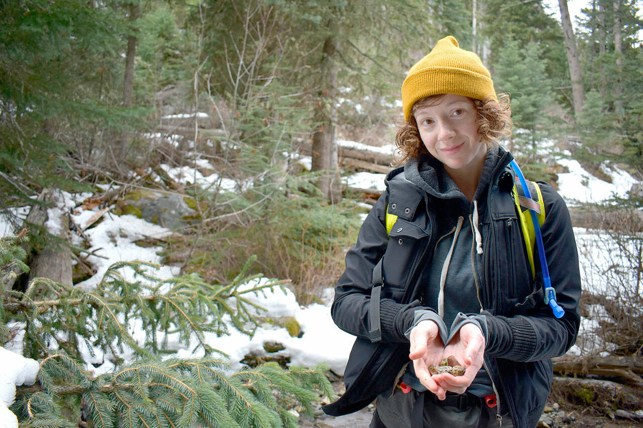 Suzy Elbow hiking in eastern Oregon’s Wallowa Mountains.