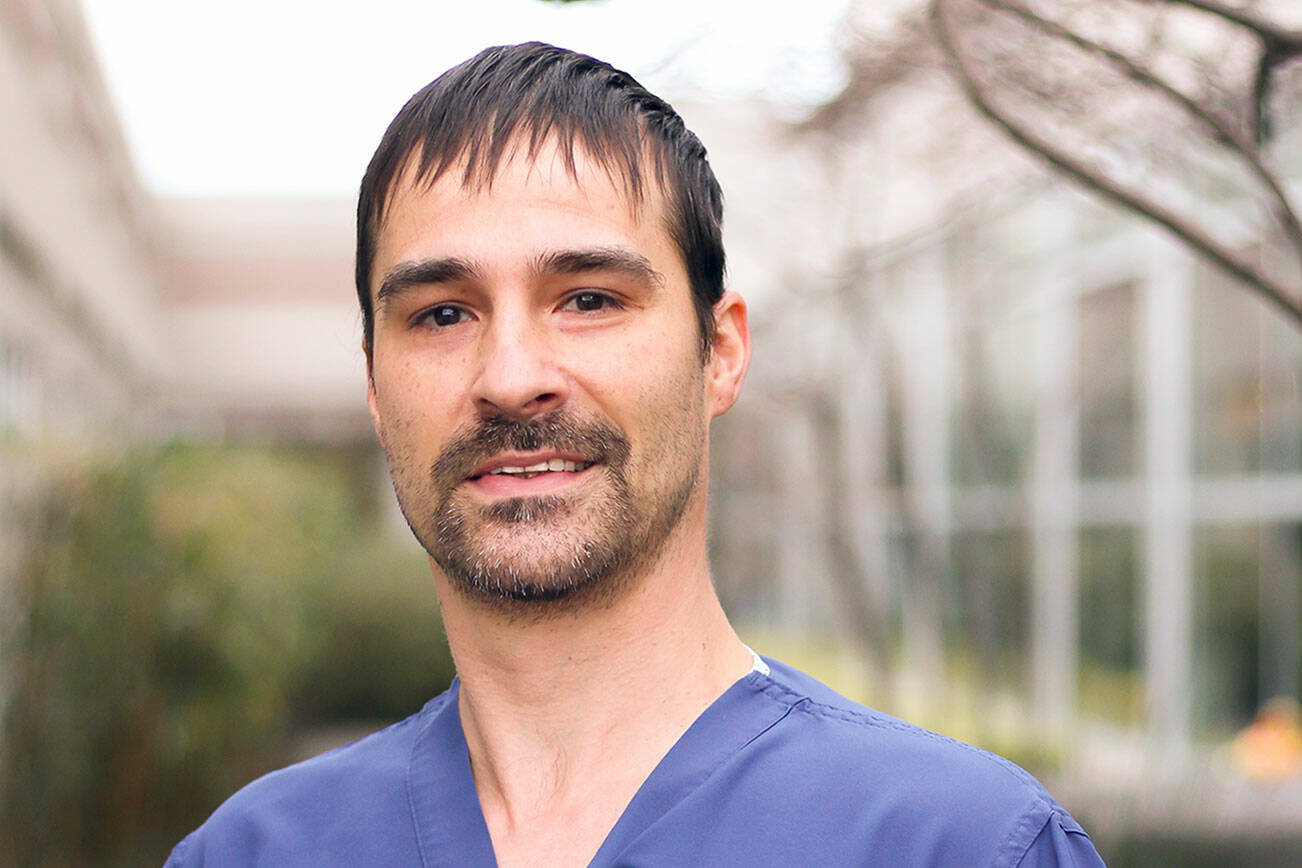 Olympic Medical Center’s commissioners recognized surgical technologist Dennis Kitchens during a recent board meeting.