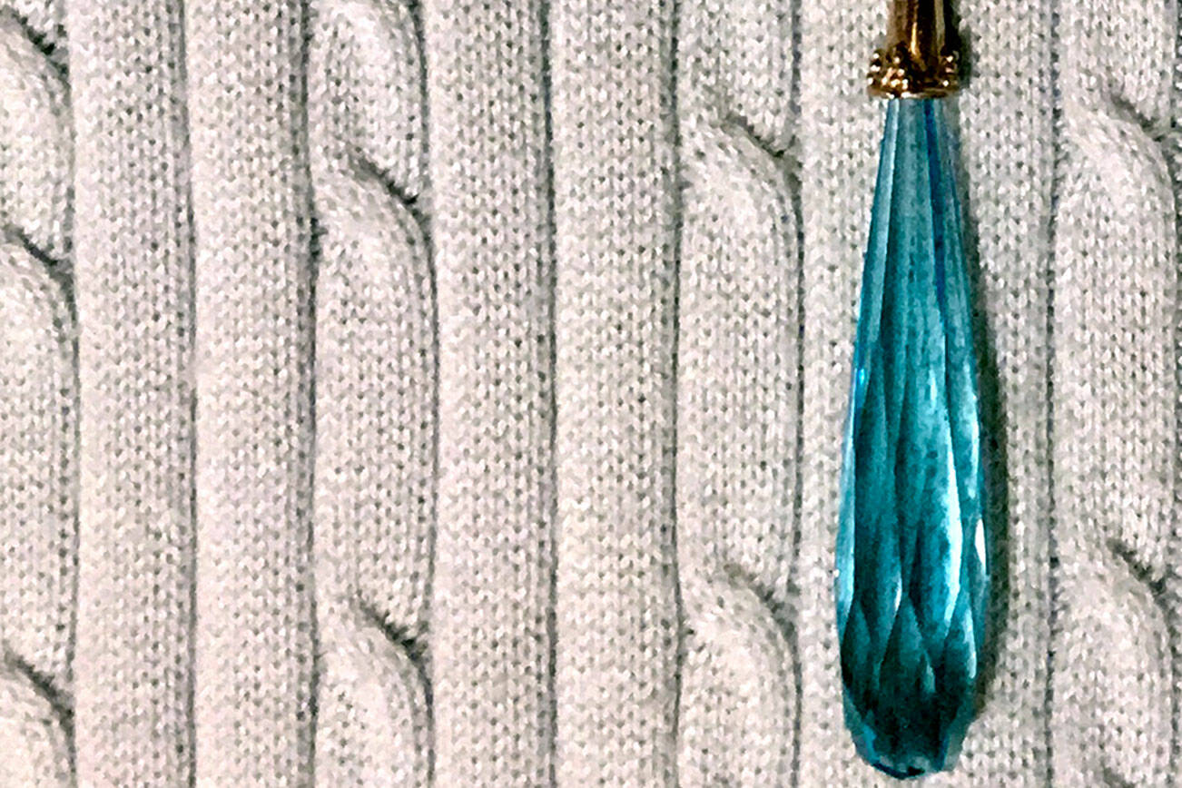 The Port Ludlow Art Leagues' jeweler of the month, Georganne Muse, creates necklaces and other wearable art.