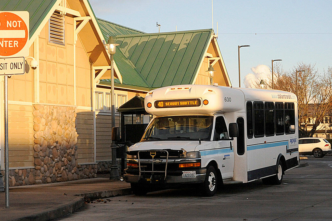 Clallam Transit leaders report that, in 2020 and 2021, exclusions have gone above pre-pandemic levels, with transit operators issuing exclusions for misbehavior, mostly nuisances, while at transit facilities or while riding on a bus across Clallam County. (Matthew Nash/Olympic Peninsula News Group)