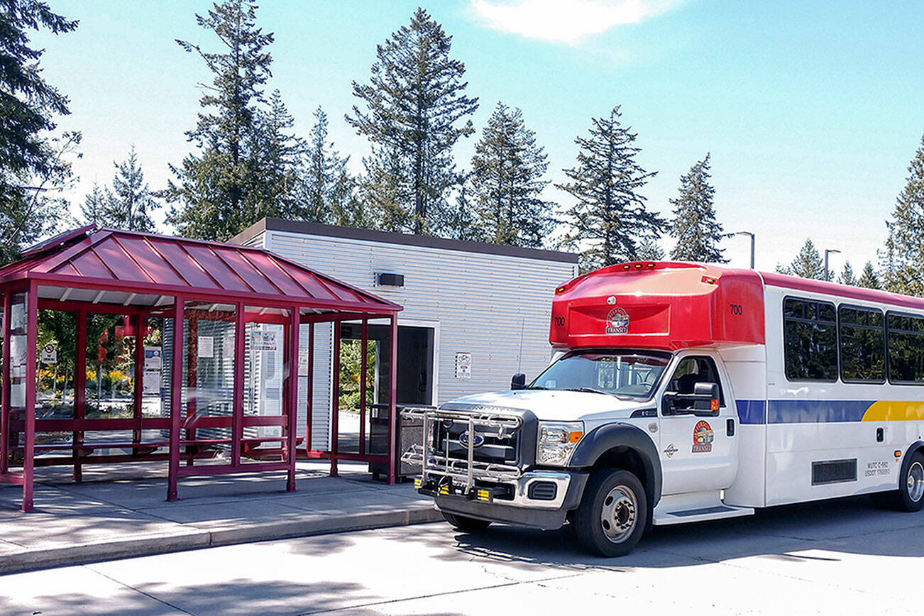 The 23-passenger Kingston Express bus will begin running Feb. 22 with Jefferson Transit providing free fares for the first five weeks.  photo courtesy Jefferson Transit