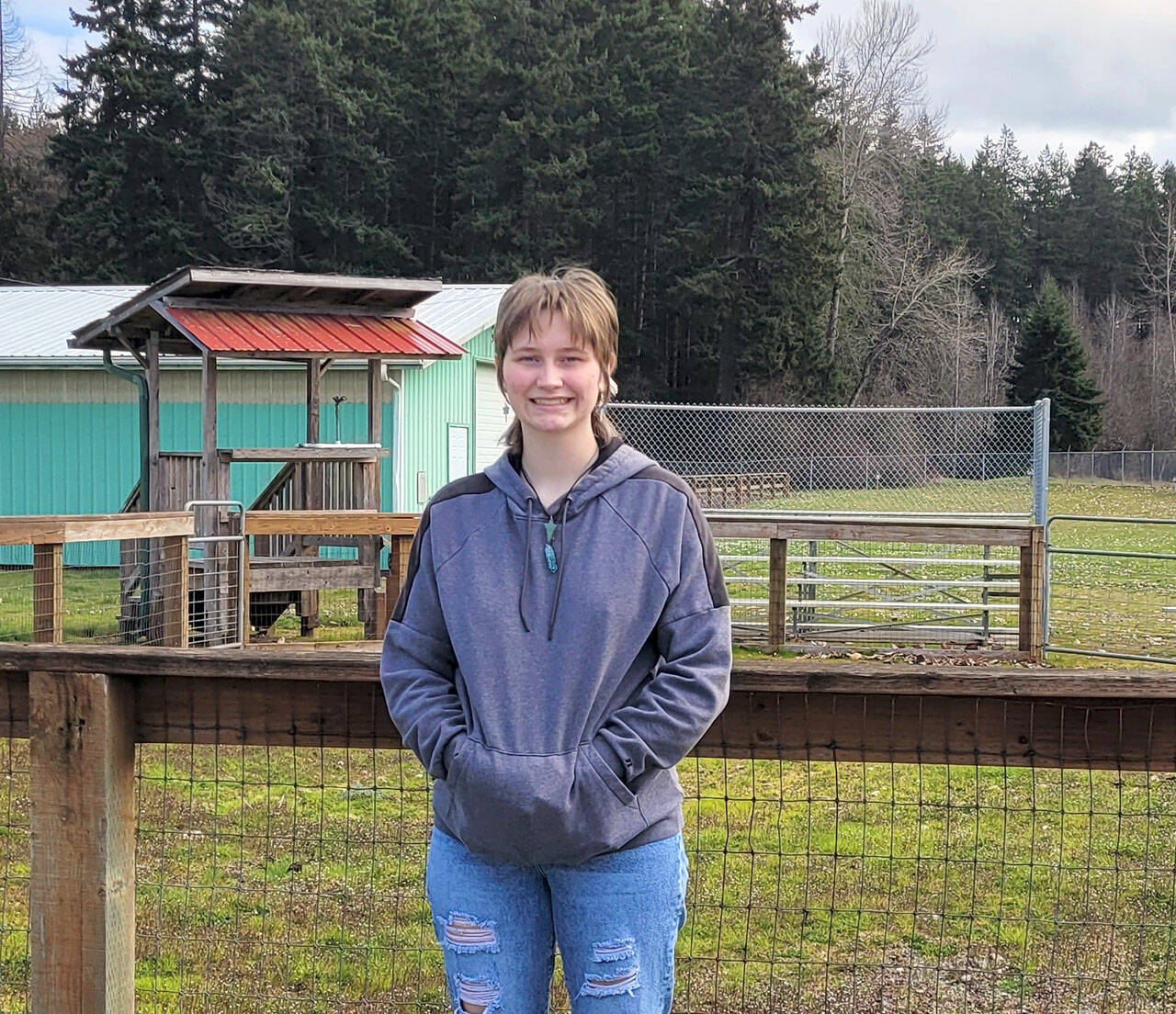4-H Club member Fern Knobel wrote the theme for the Clallam County Fair, which will return this summer after being on hold for two years.