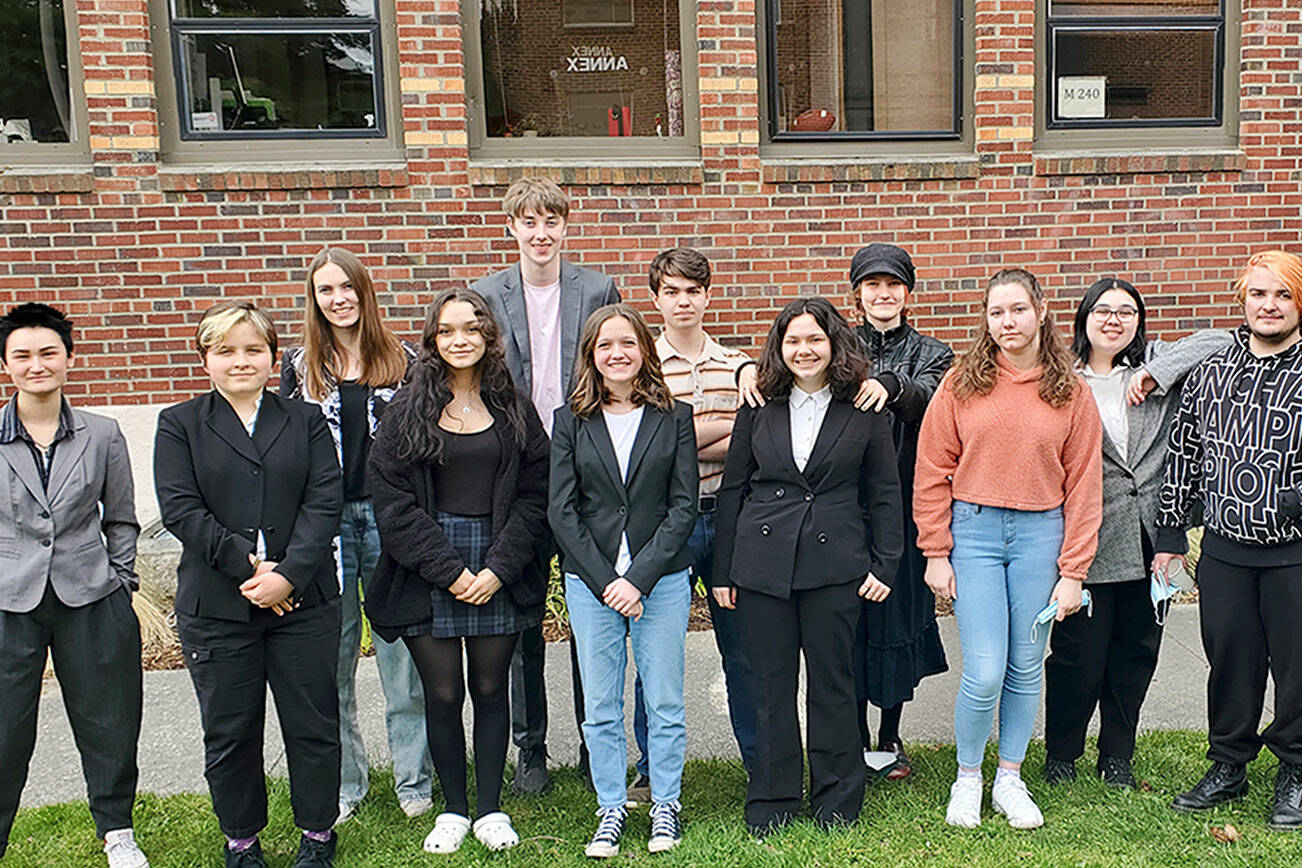 Pictured, from left to right, are team members Ezra Cook, Isabella Nunn, Maya Dow, Britany Bivian, Stuart Dow, Ava Butterfield, Ahwrey Smith, Zoe Pruden, Sophia Huber, Sophia Arnovitz, Grace Kessler and Moe Gardner. 

Not pictured are team members Elio Wentzel and Josephine Mack.
