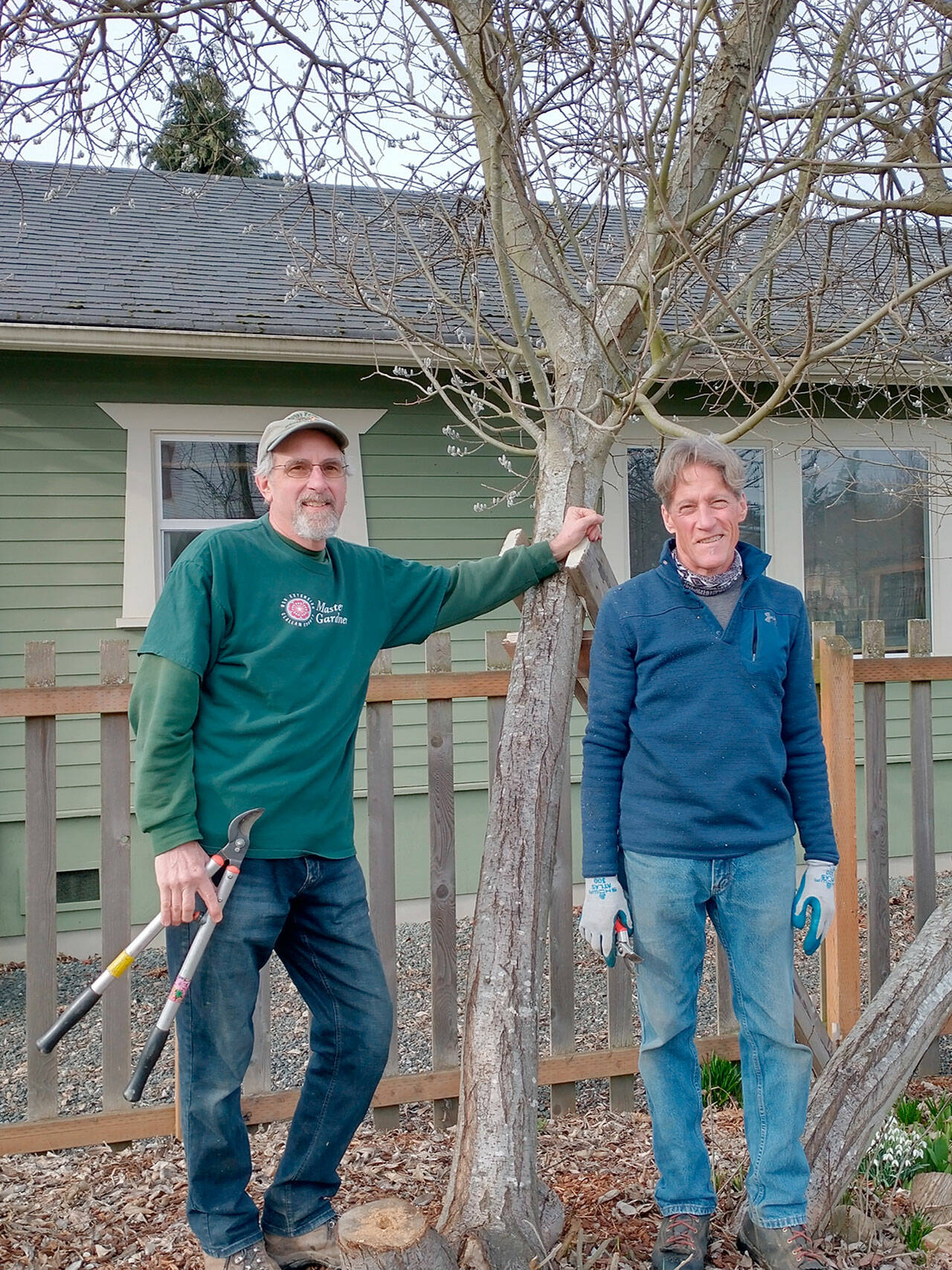 Master gardeners Keith Dekker and Gordon Clark will present “General Pruning” in the Woodcock Demonstration Garden on Saturday.
