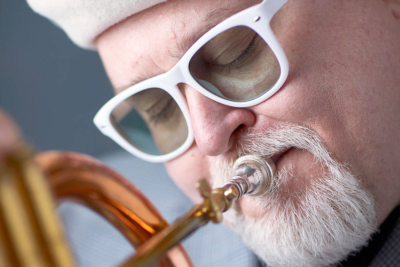 Dmitri Matheny is half of the duo called Beleza to appear at the Cellar Door in Port Townsend on Friday night. (Courtesy photo by Steve Korn)