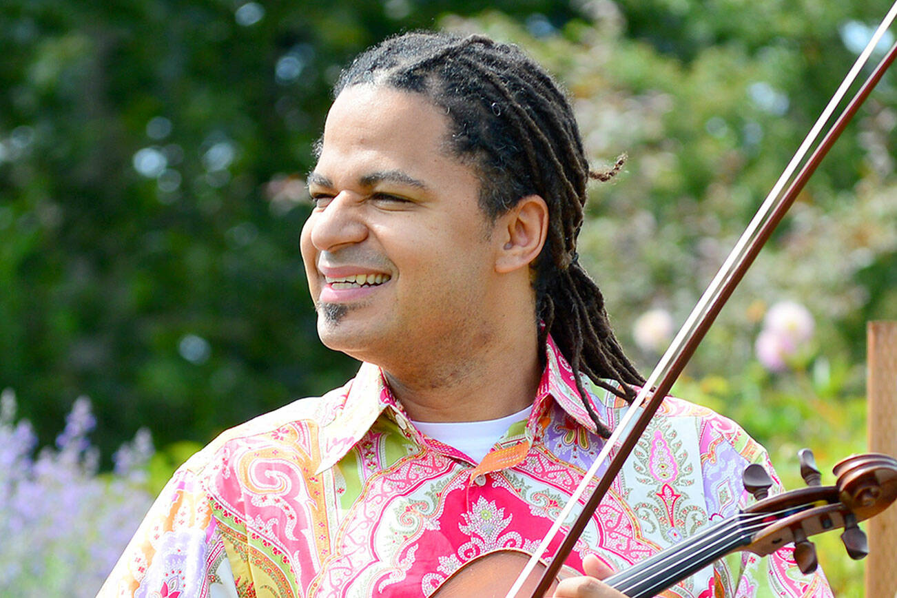 Violist Tyrone Beatty will appear this Friday, Saturday and Sunday with the Peninsula Singers. (Diane Urbani de la Paz/Peninsula Daily News)