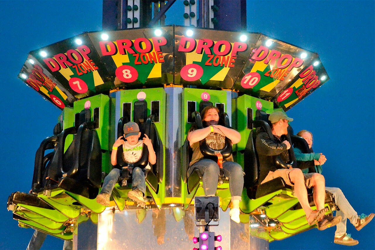 The Sequim Irrigation Festival’s carnival is on hold this year as the COVID-19 pandemic saw many staffers leave the industry thus limiting availability for many agencies to come to Sequim this year. (Matthew Nash/Olympic Peninsula News Group)