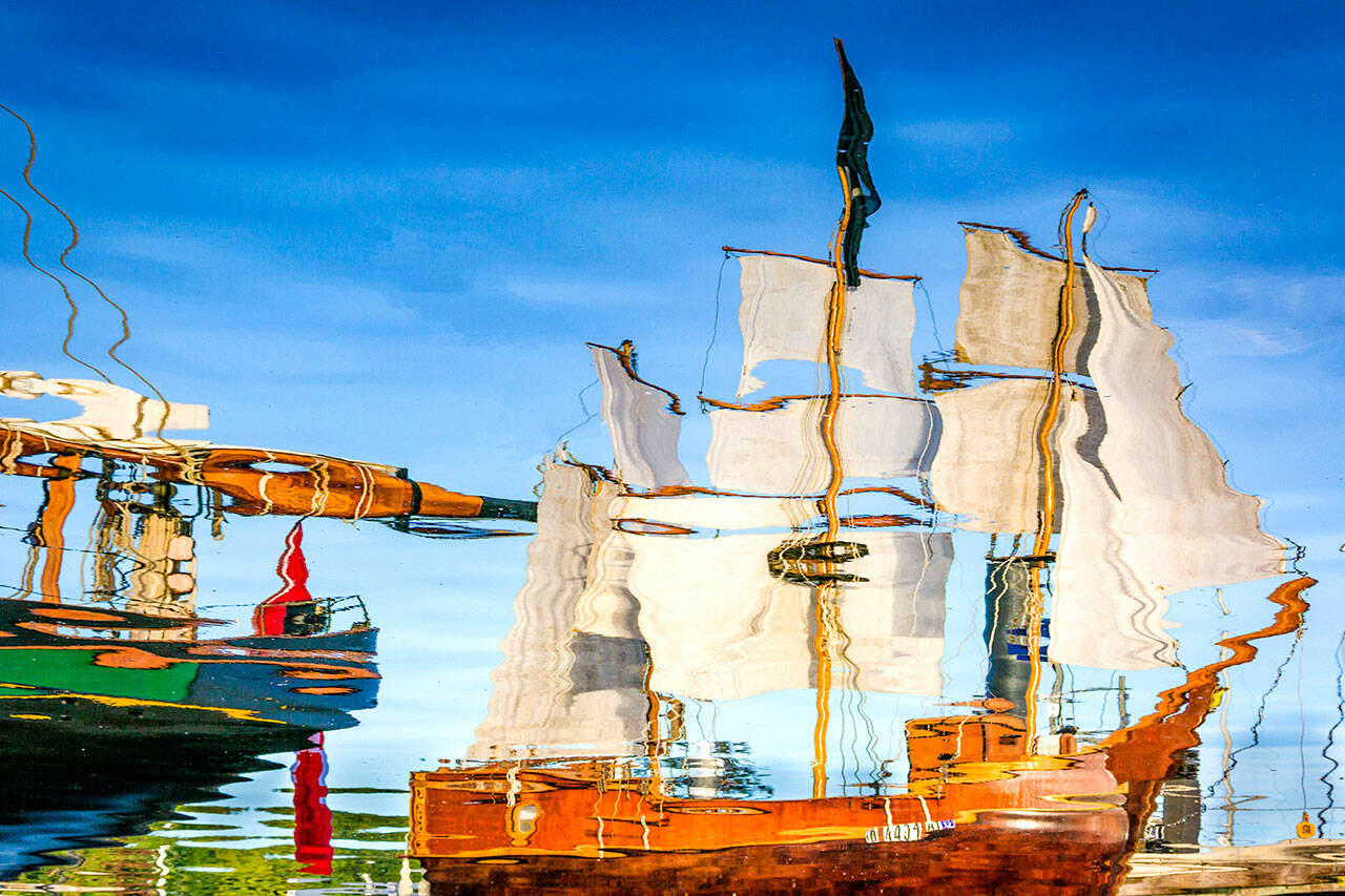 Reflections is one of the pieces of art by Michael Osborne at Port Townsend Gallery.