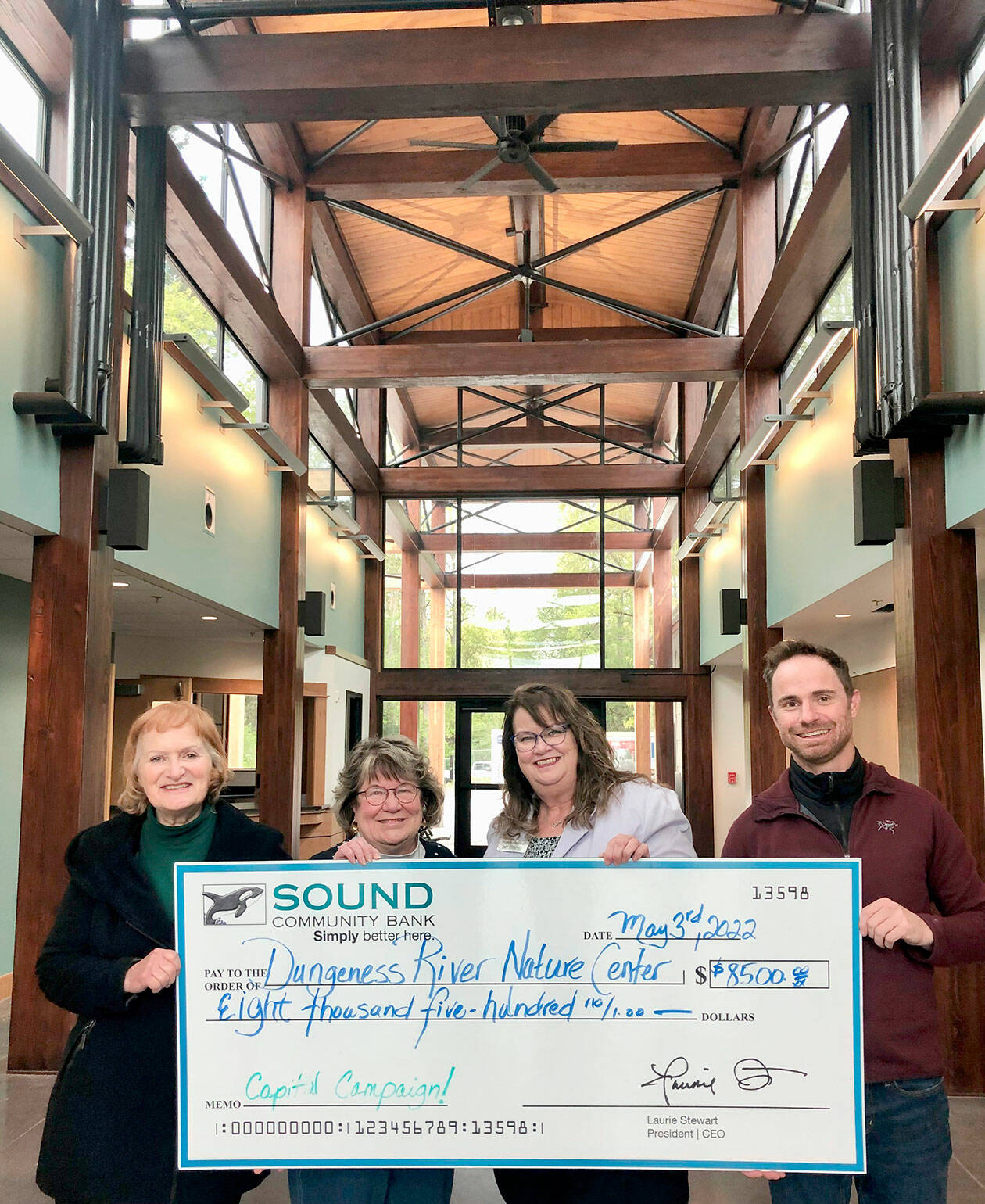 From left are Annette Hanson, Tuttie Peetz, Shelli Robb-Kahler and Powell Jones.