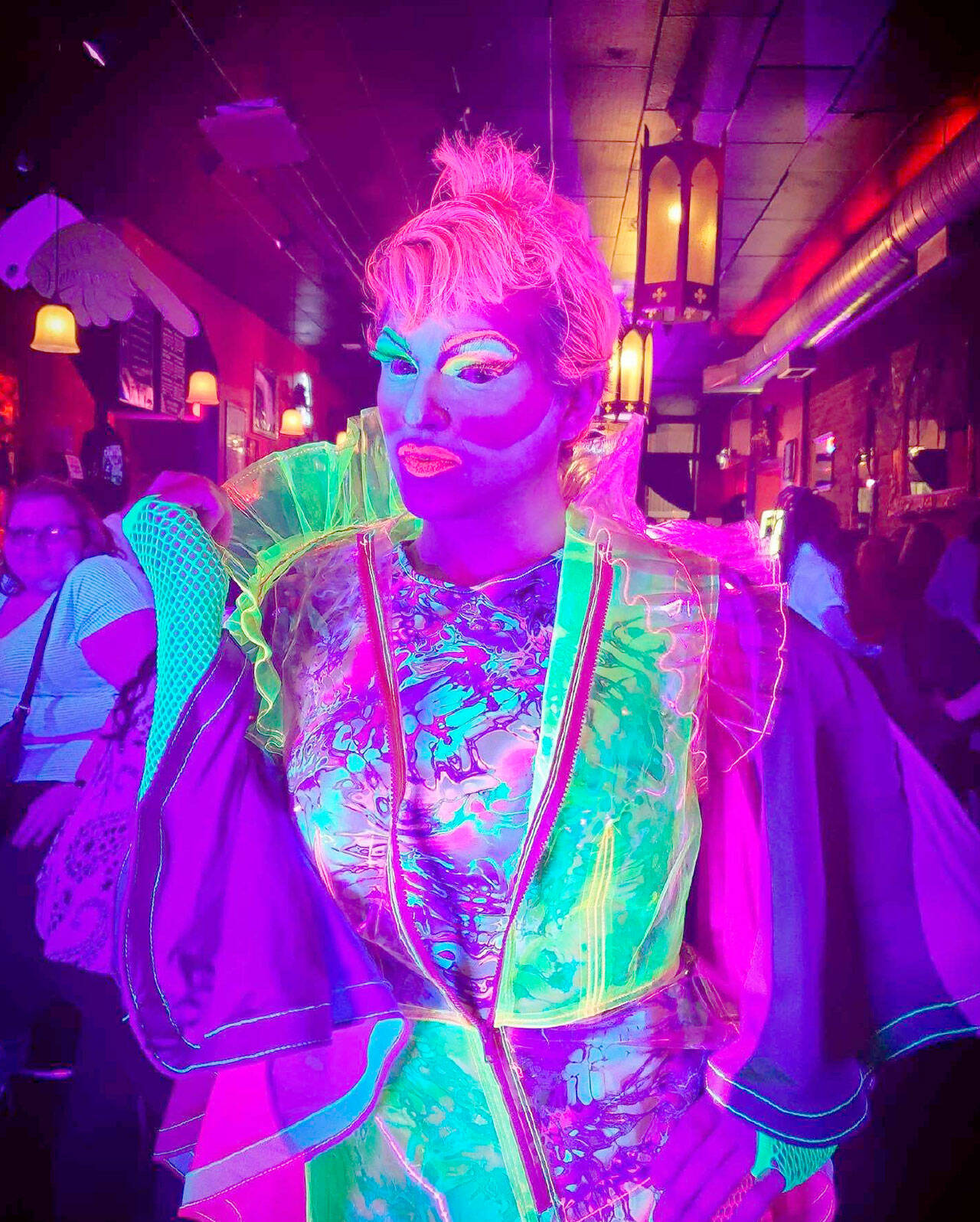 Blake McCabe will host a blacklight-themed show Friday and Saturday night at Studio Bob.