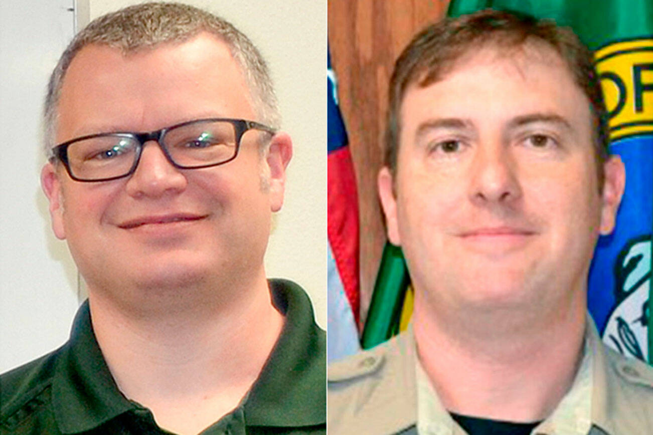 Brian King, left, and Marc Titterness.