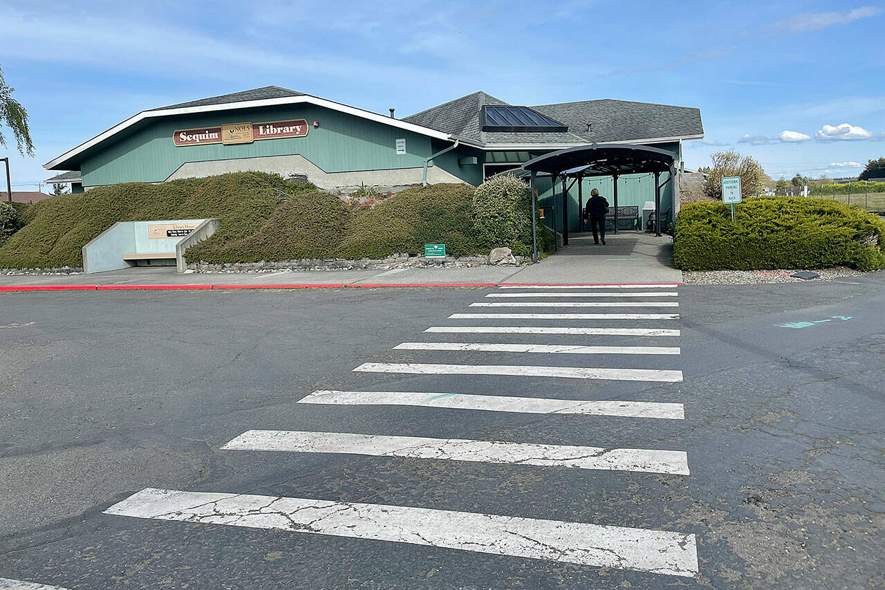 Community members can expect to see a more definitive plan for remodeling the Sequim Library tentatively this summer as consultants work on a design. (Matthew Nash/Olympic Peninsula News group)