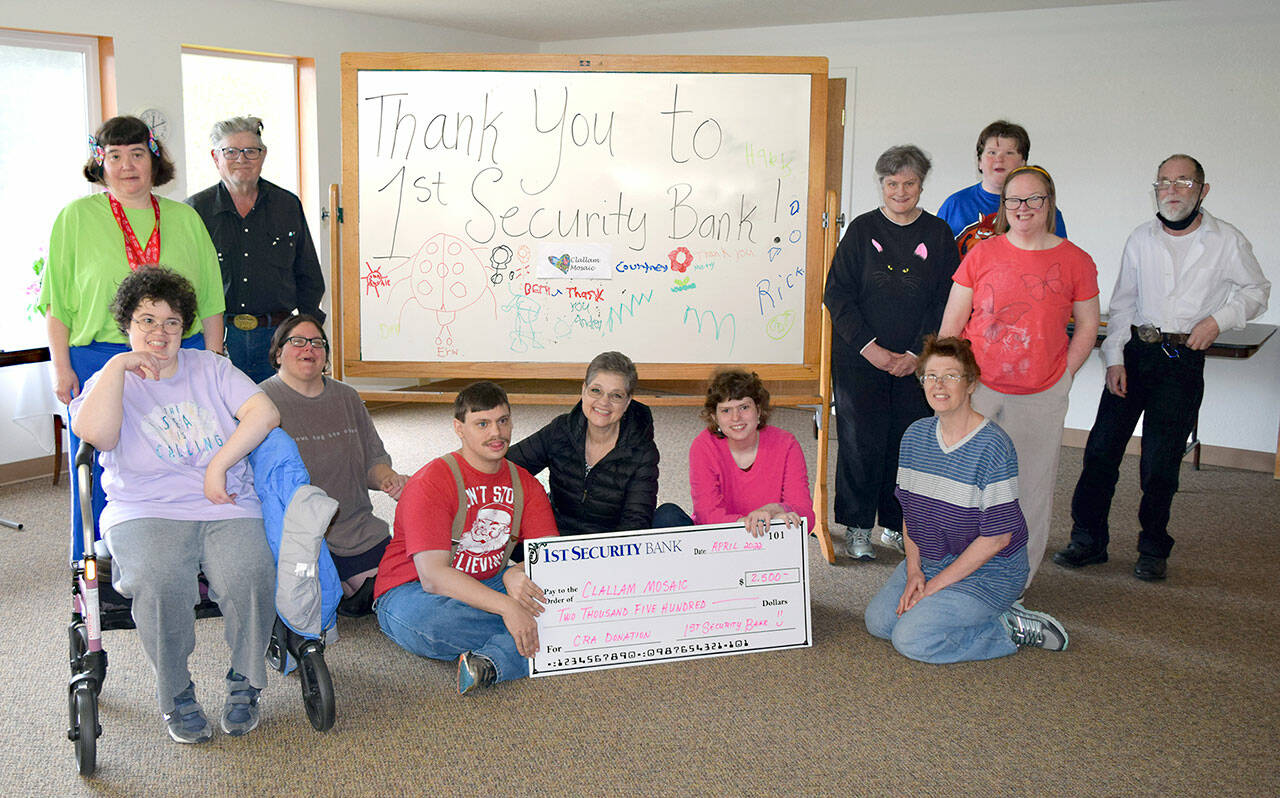 Standing, from left to right, are Andrea Reise, Harvey Reise, Beth Walker, Julie Catterson, Ruthie Brandt and Ricky Ewing.