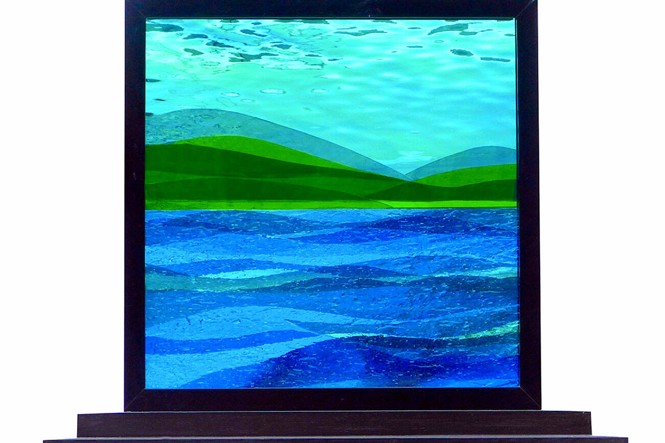 “Salish Sea IV,” by Deborah Harrison, is among the works of art to be seen in SEQUIMAGES.