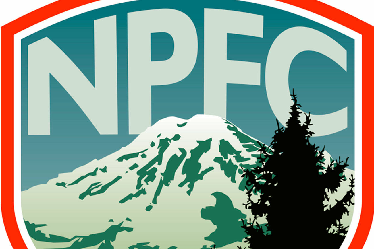 The club crest of the new Northern Peninsula Football Club, an adult soccer team that will compete in the Western Washington Premier League’s Second Division this spring. The team will practice in Sequim and play games at Memorial Field in Port Townsend.