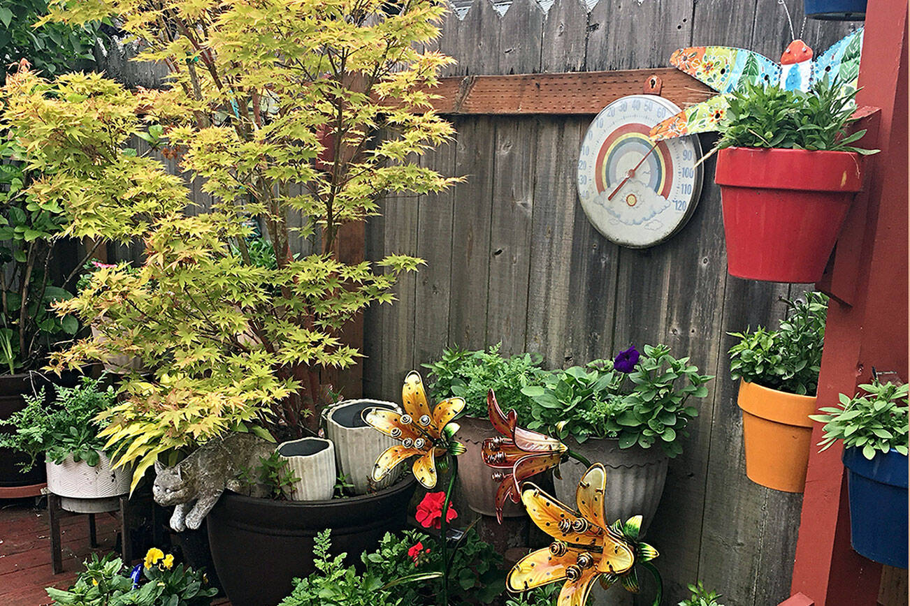 Karen Teig for Master Gardener Foundation
A scene from one of the gardens on the Petals and Pathways Garden Tour is pictured here.