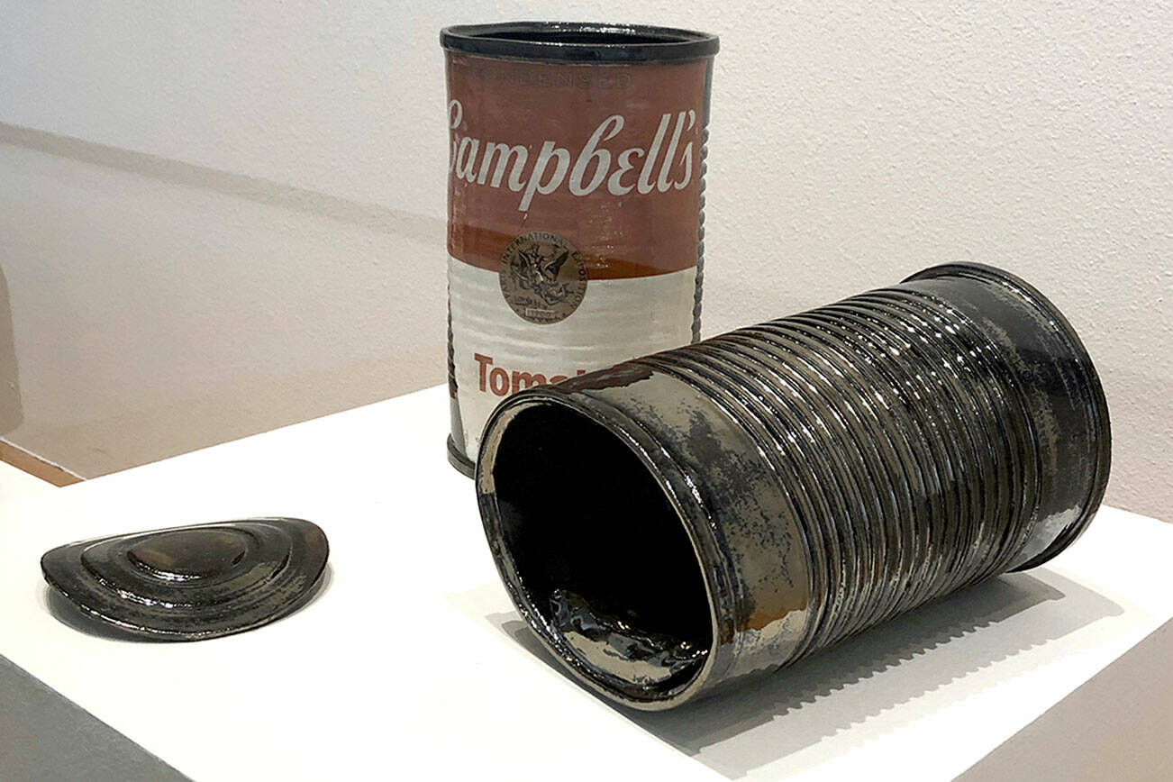 Kim Wimer’s sculpture “Warhol’s Studio Recycling” earned best in show.