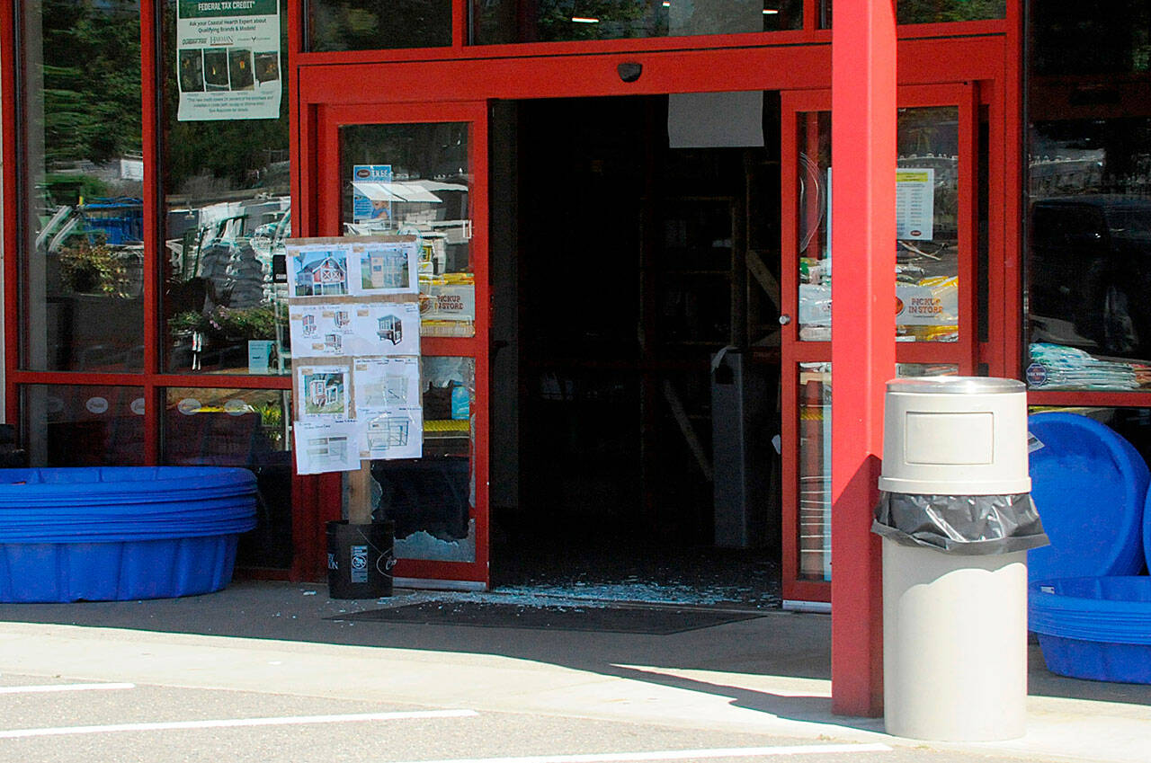 Sequim police continue to investigate a burglary at Coastal Farm & Ranch. (Matthew Nash/Olympic Peninsula News Group)