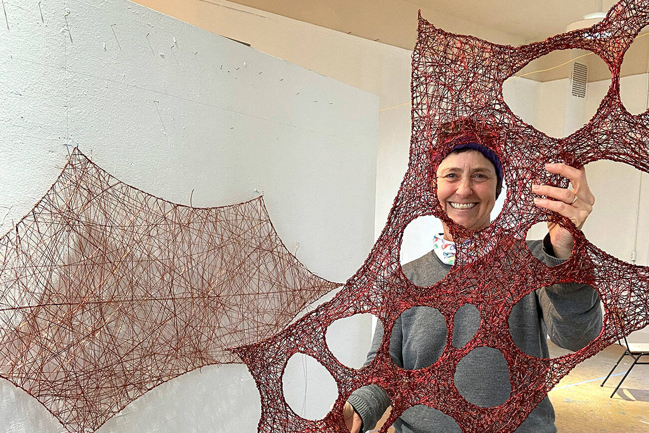 Margie McDonald displays some of her work. She will be among artists featured during Soundcheck.