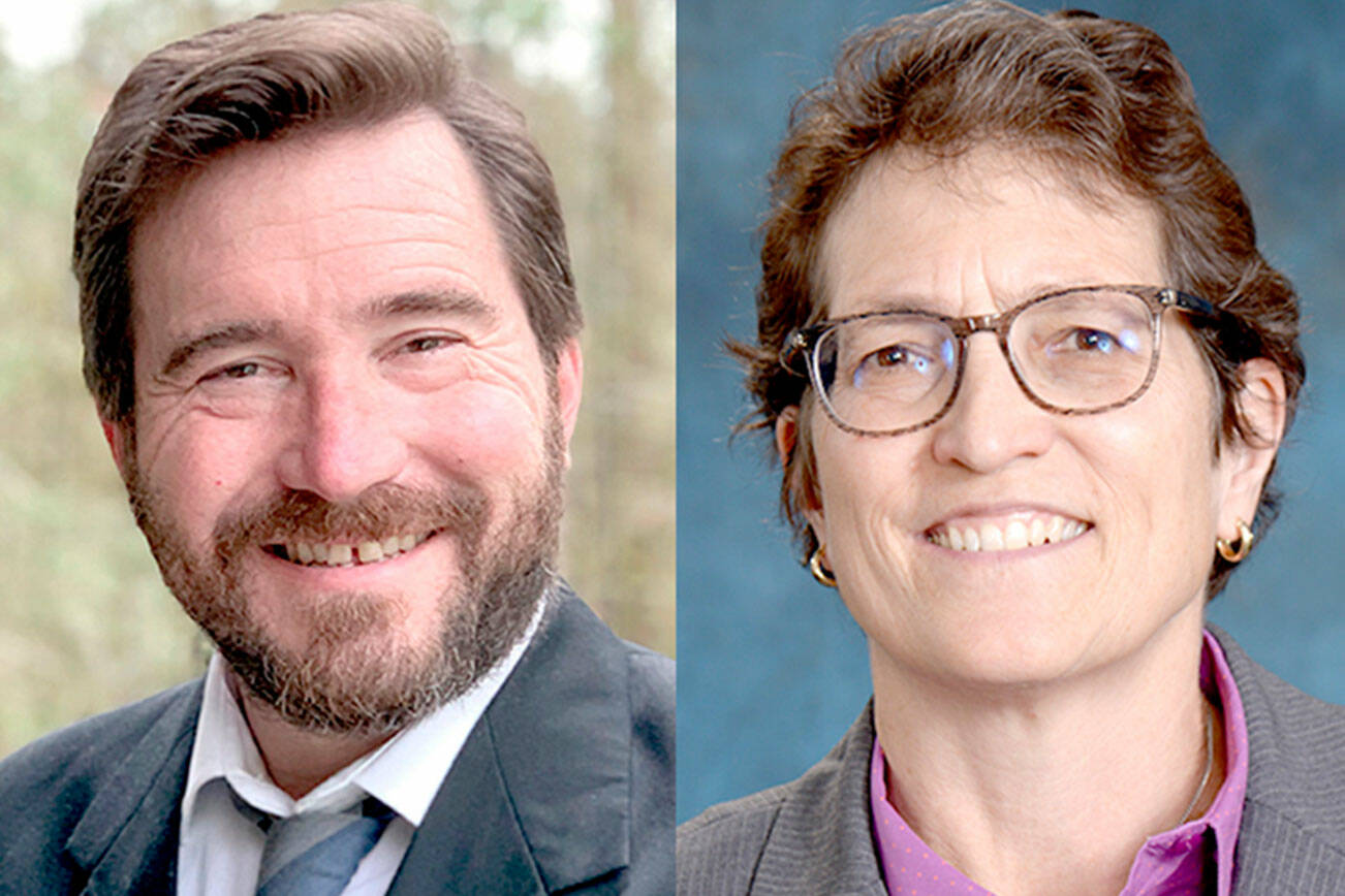 Greg Brotherton, left, and Marcia Kelbon.