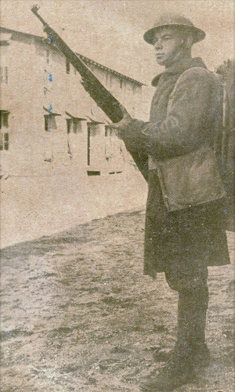 Guiseppe L. Romeo, on the cover of his book “Diary of Pvt. Guiseppe L. Romeo.” (John McNutt collection)