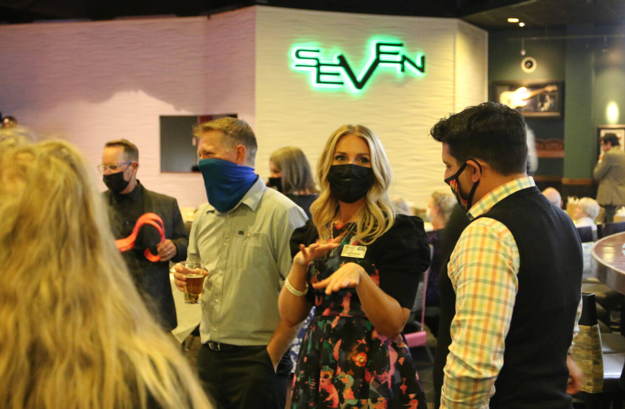 Attendees enjoy the 2021 Celebrate United event at Club 7 at the 7 Cedars Resort. This year’s event is Friday, Sept. 16. (Photo courtesy of United Way of Clallam County)