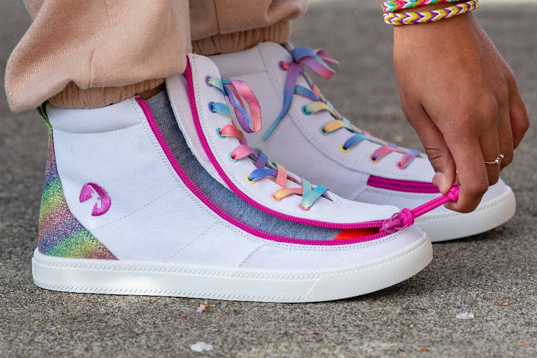 BILLY Footwear offers a unique, innovative zipper closure that is both fashion-forward and adaptive-friendly