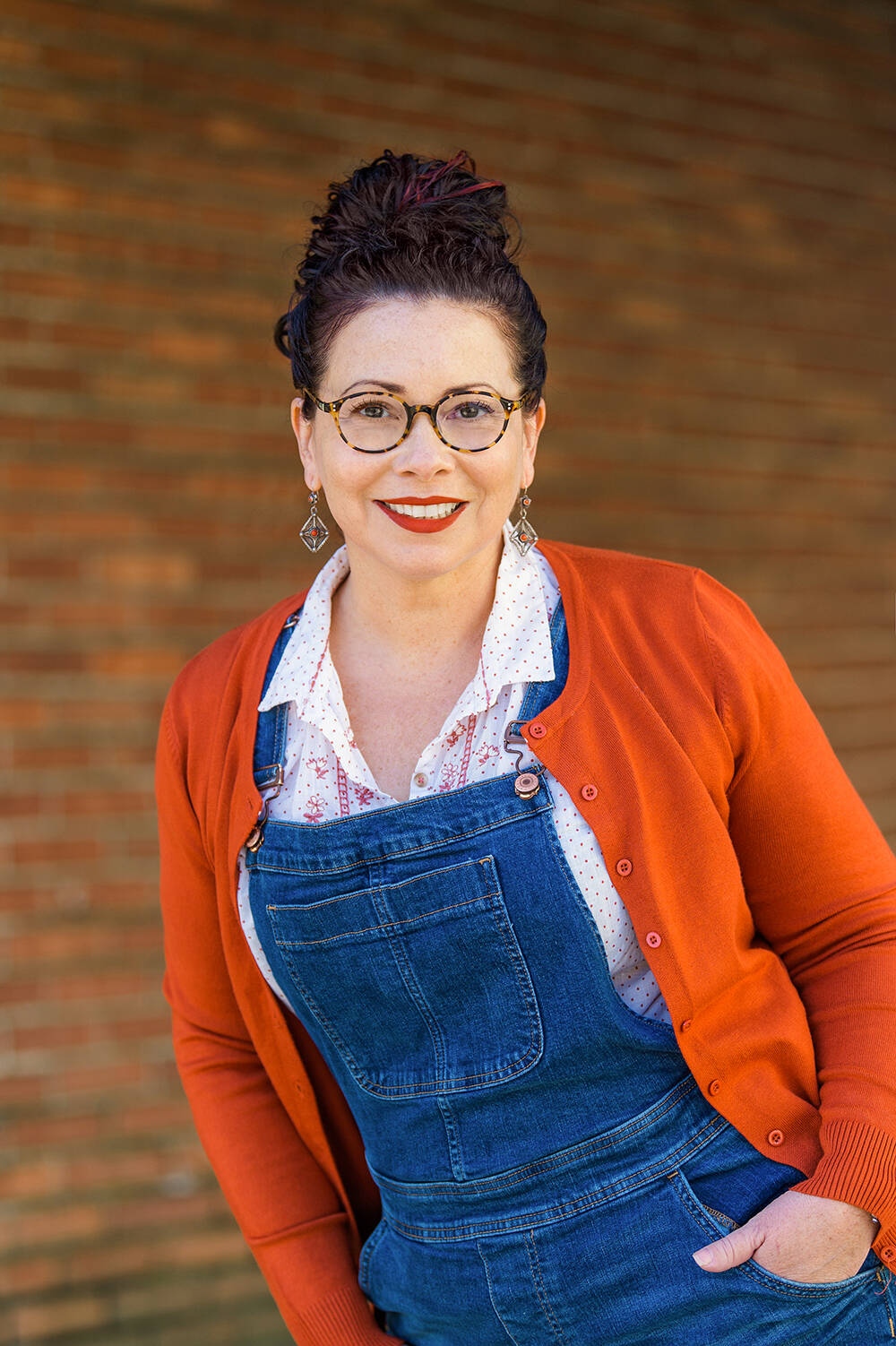 Submitted photo / Donna Barba Higuera, a Washington-based author, visits with students from the Quileute Tribal School, and the Cape Flattery and Quilayute Valley school districts on Oct. 7, to discuss her book “Lupe Wong Won’t Dance.”