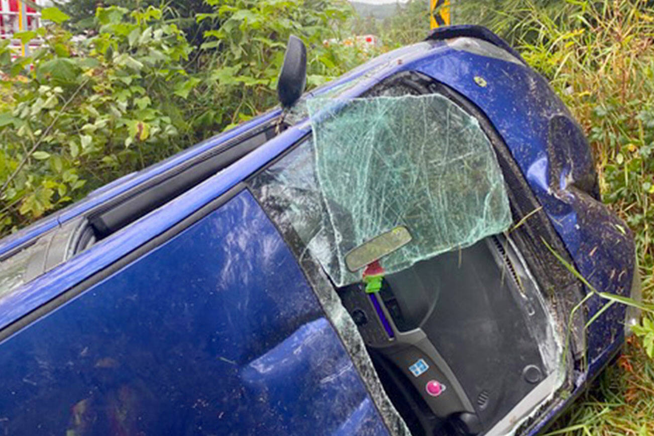 A 73-year-old man was taken to a hospital after a wreck on state Highway 112.