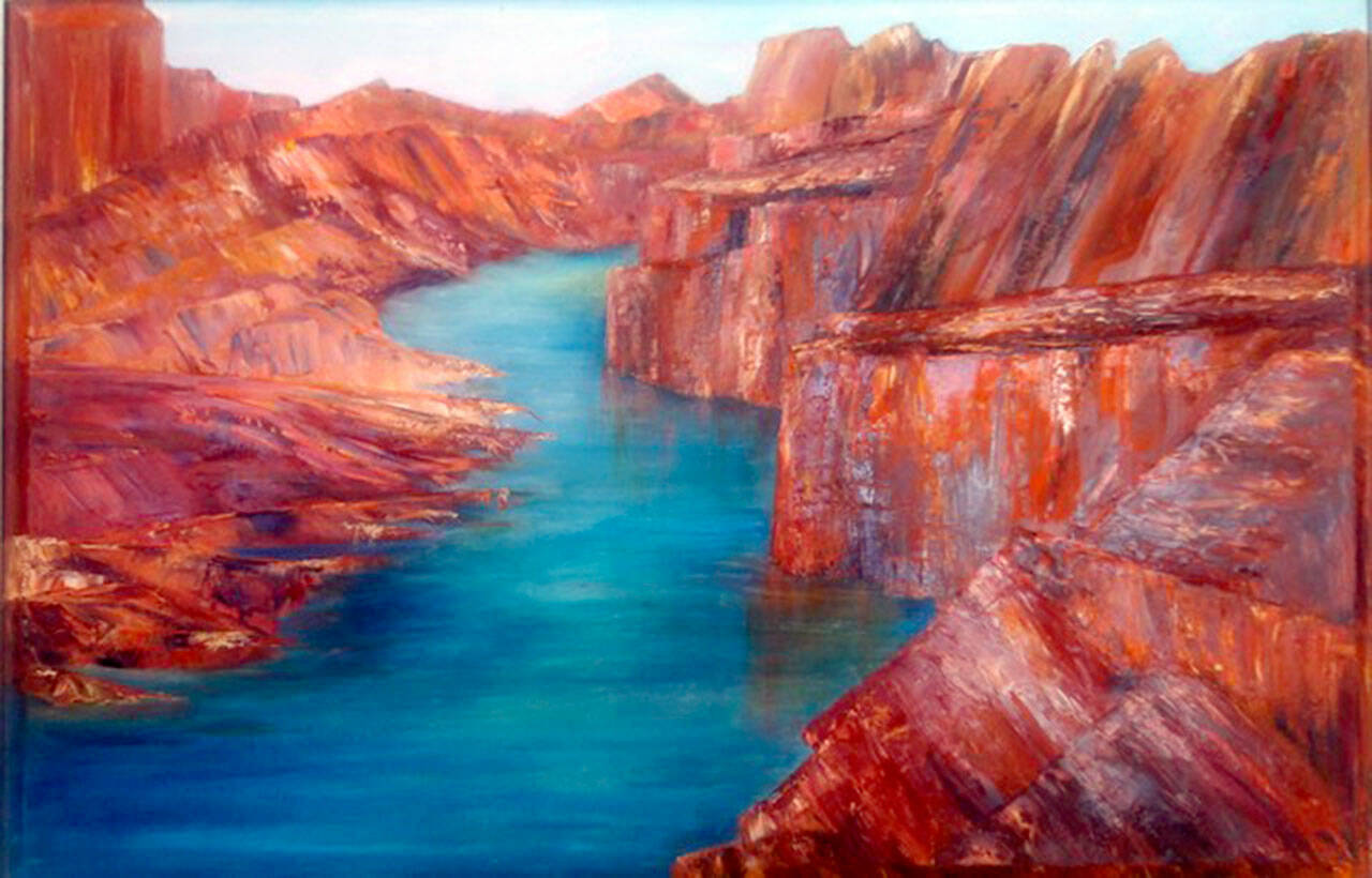 Ann Arscott’s work is featured at Gallery 9.