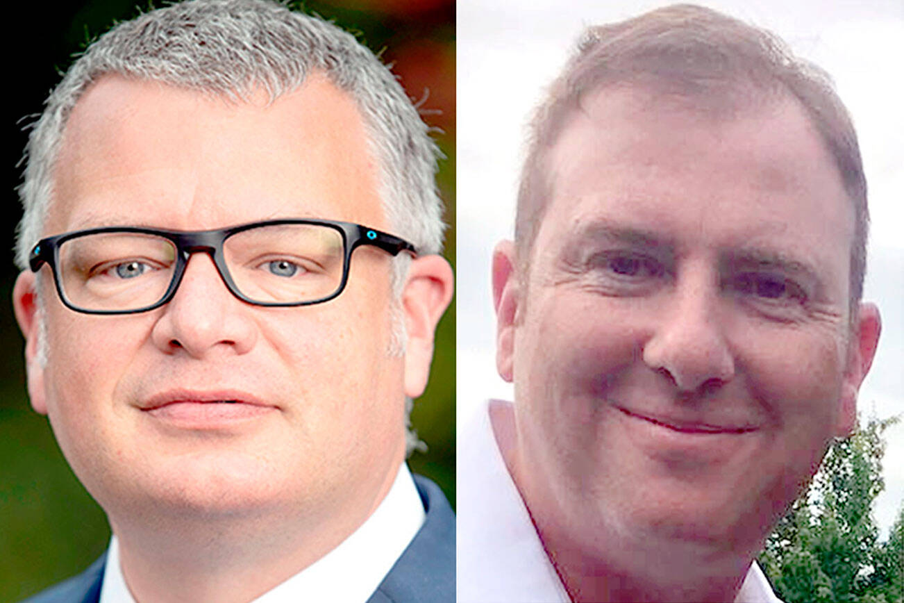 Brian King, left, and Marc Titterness.