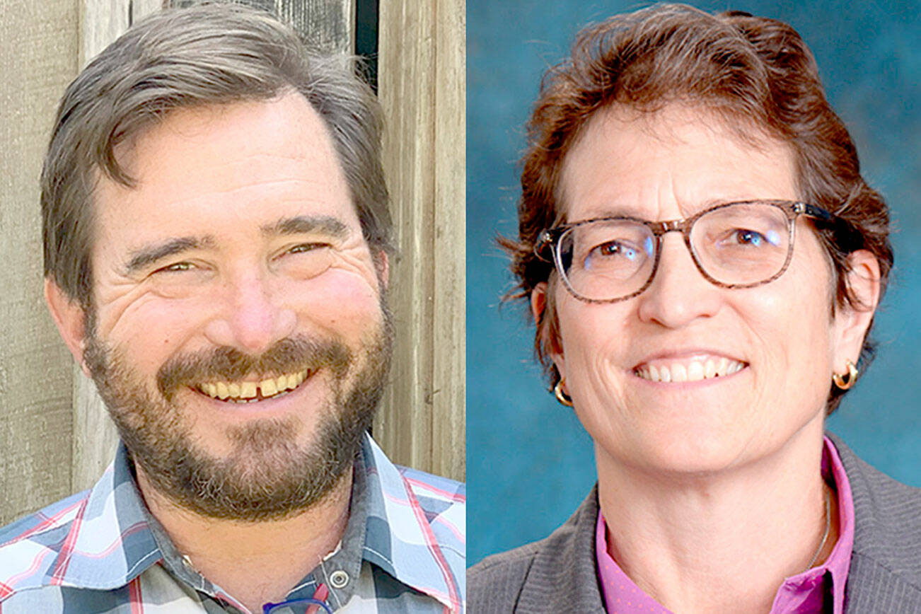 Greg Brotherton, left, and Marcia Kelbon.