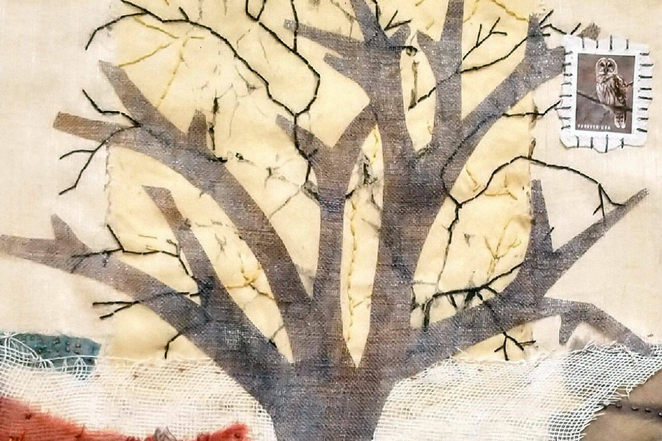 The Owl is an example of the work of Carol Reynolds, who will be the December program speaker for the Port Ludlow Art League.