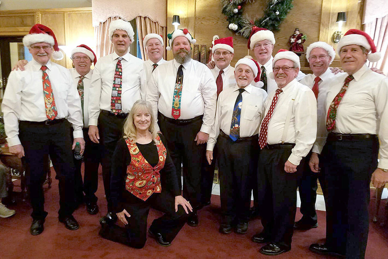 Juan de Fuca Harmony poses for a photograph in 2021.