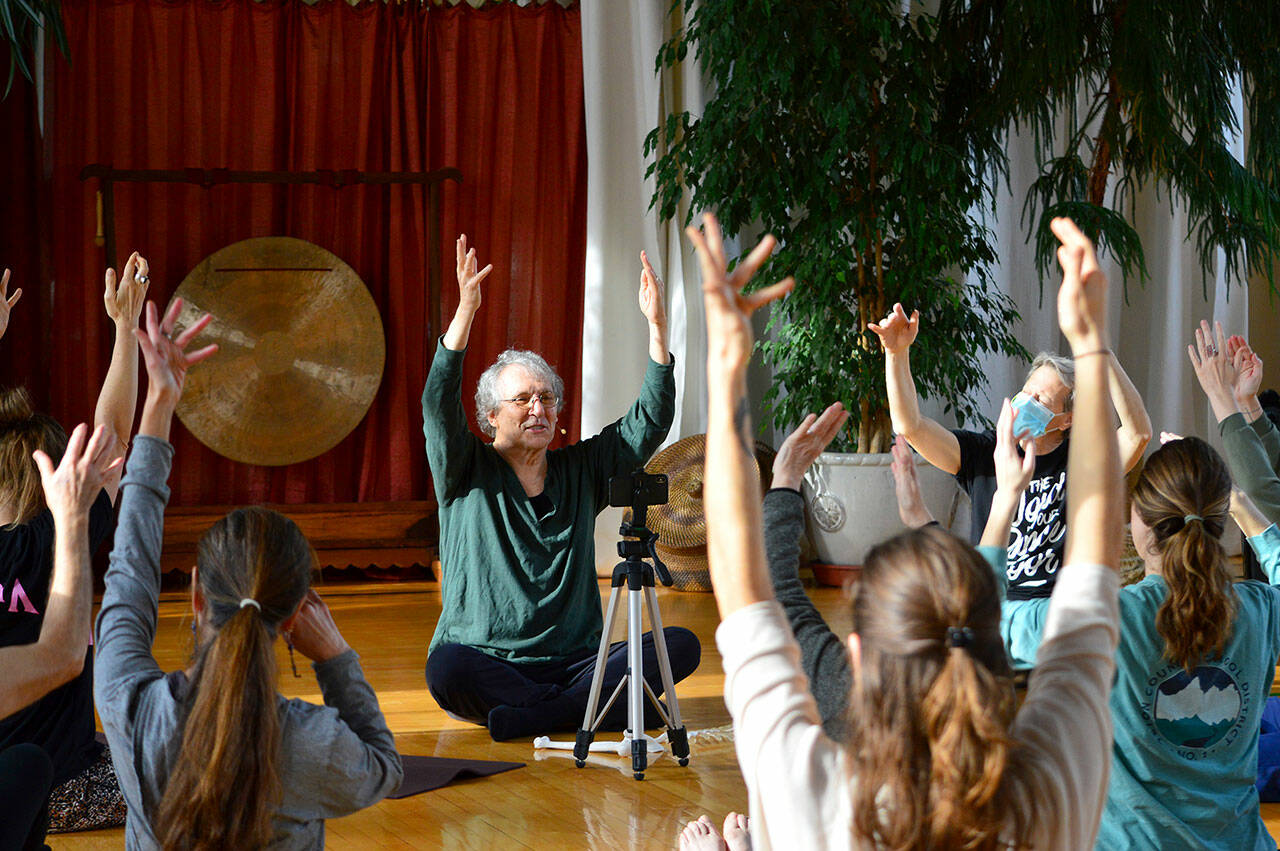 Dancer and author Bill Evans teaches classes at the Madrona MindBody Institute at Fort Worden in Port Townsend. Evans’ book, “Teaching What You Want to Learn,” is both a memoir and a manual for teachers. (Diane Urbani de la Paz/For Peninsula Daily News)
