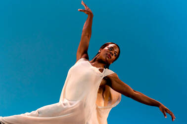 Ursula Perry is a member of Repertory Dance Theatre of Utah, which comes to the North Olympic Peninsula this week for school visits, an open rehearsal and a concert presented Friday by the Juan de Fuca Foundation for the Arts. (Logan Sorenson)