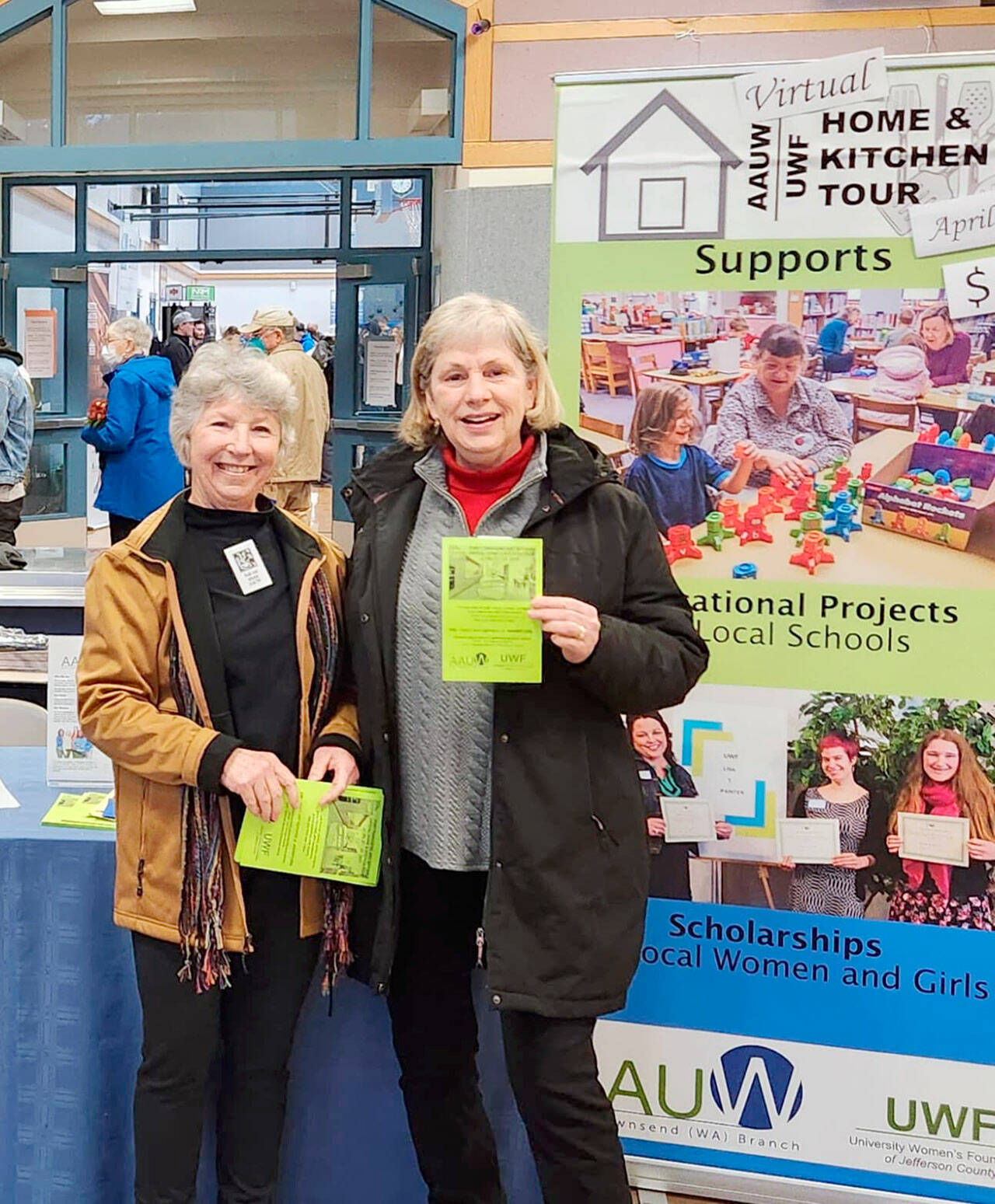 Leslie Roubal and Lynn Meyer invite thepublic to the virtual Home & Kitchen Tour this weekend.