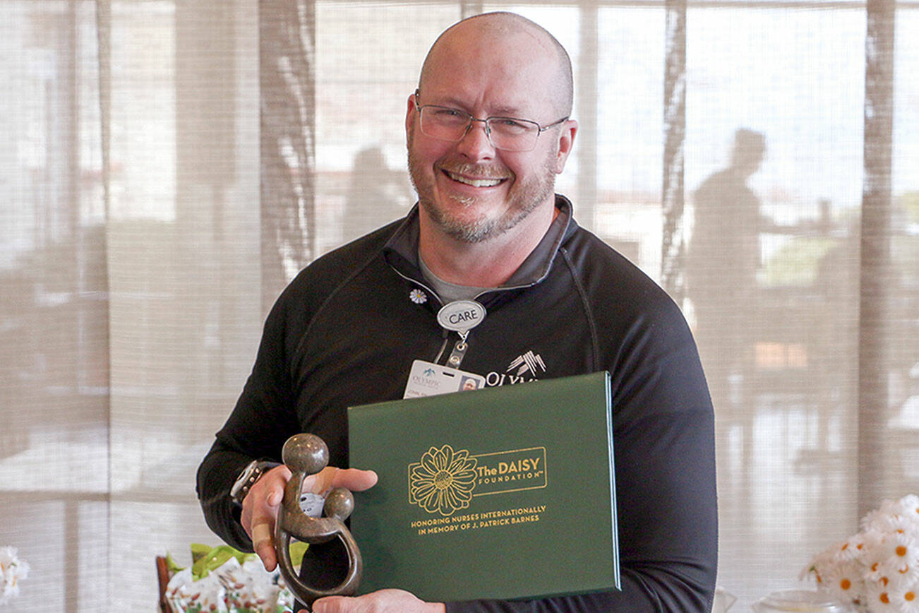 The DAISY Foundation has recognized John Petrisin-Connelly with its DAISY award.